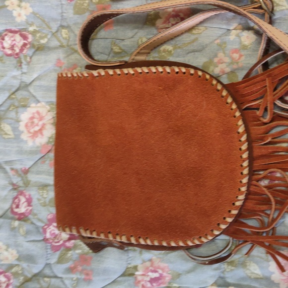 Sold - NWOT Suede & Leather Medicine Bag - Picture 7 of 9